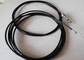 Cuerda de alambre revestida de nylon del cable del gimnasio 1/4&quot; diámetro externo para los clubs de fitness comerciales