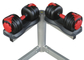 La pesa de gimnasia disponible de la aptitud del gimnasio del logotipo/las pesas de gimnasia de goma redondas para el gimnasio ejercita