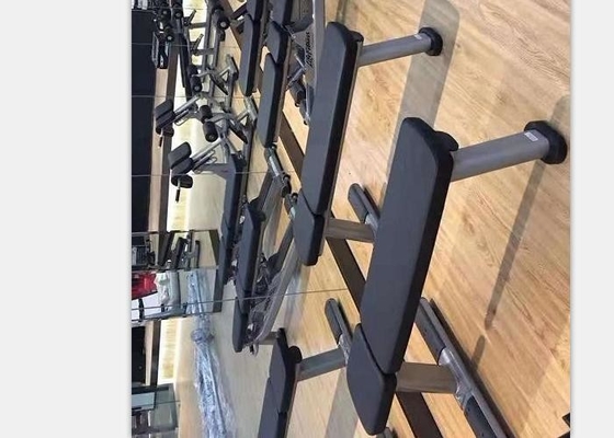 gimnasio del tubo de 3.0m m que entrena al banco multifuncional del levantamiento de pesas