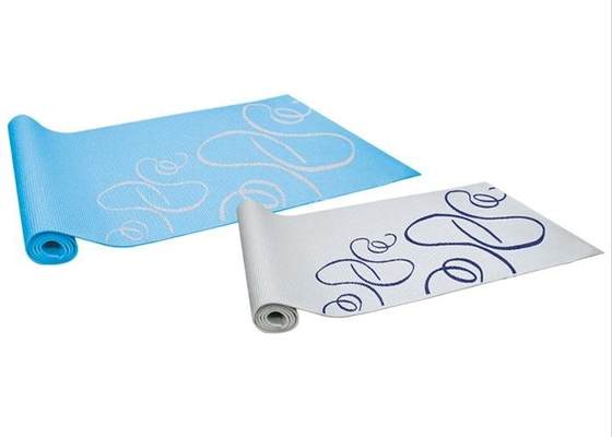 La estera anti durable de la yoga del resbalón, fácil lleva la estera suave ligera de la yoga del PVC
